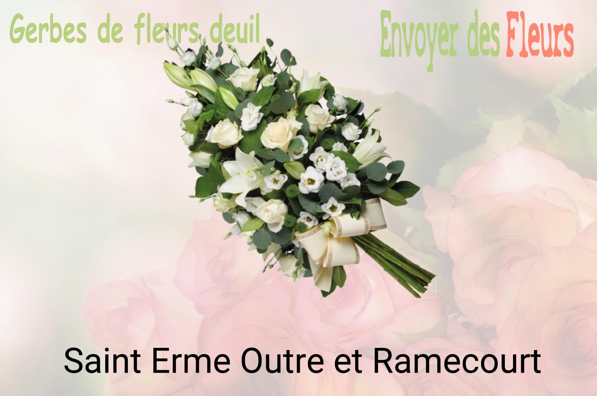 Gerbe de fleurs de deuil livrée à Saint-Erme-Outre-et-Ramecourt